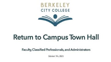 BCC Return to Campus