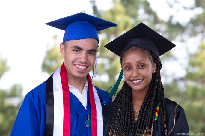 BCC Grads celebrating together