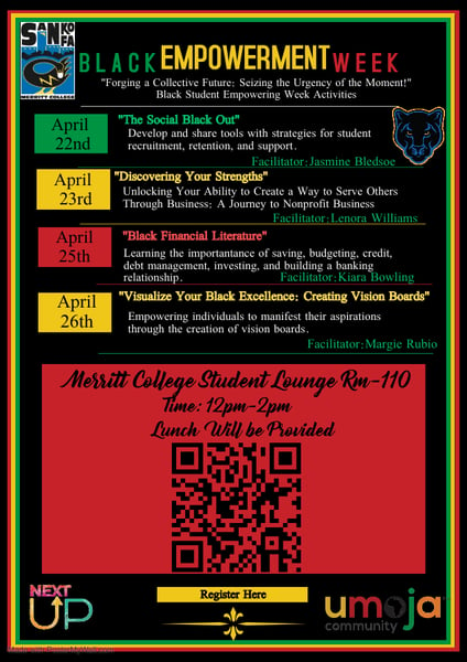 Black Empowerment Week 2024 Flyer