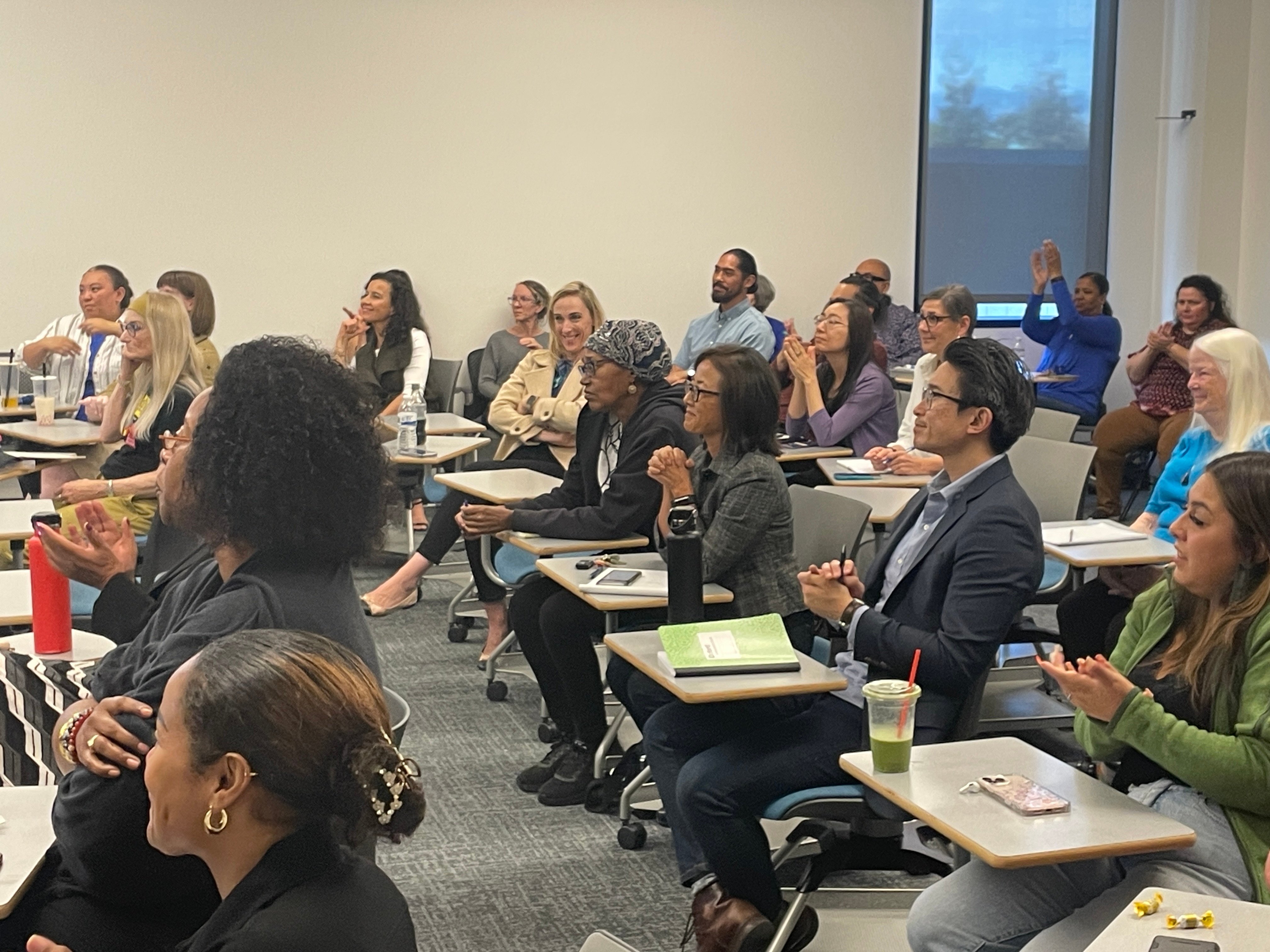 COA audience for the District Service Center Roadshow in September 2025
