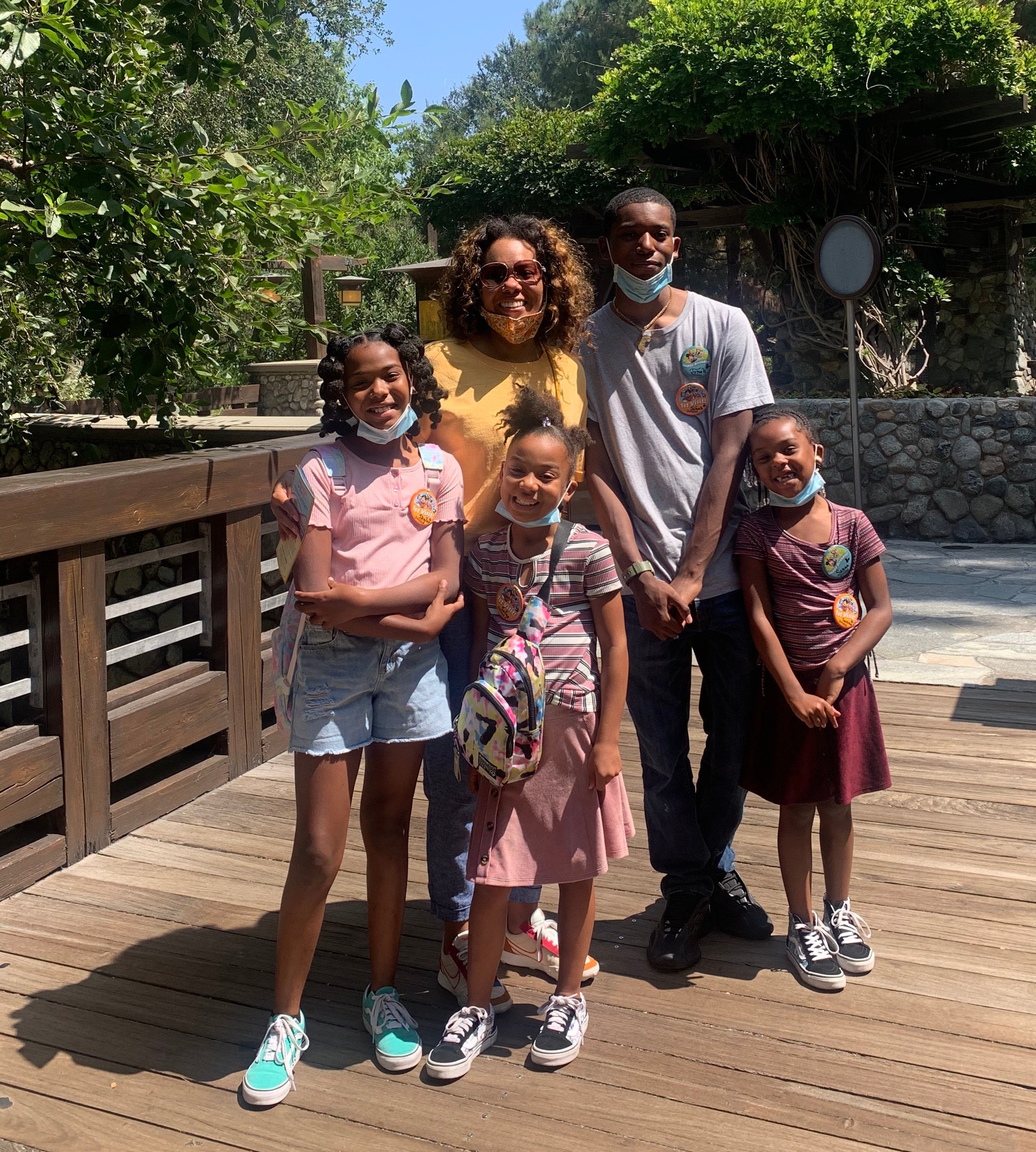 Davon Crawford and family