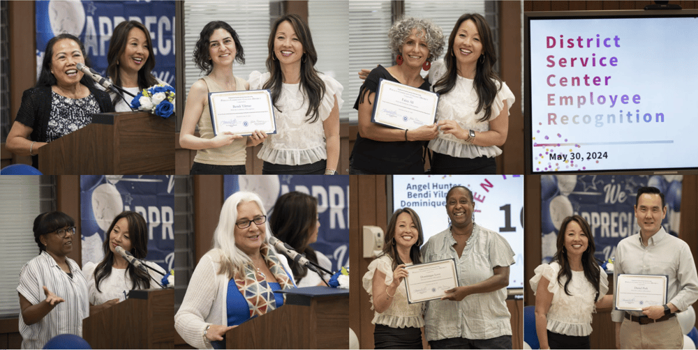 District Service Center Employee Recognition