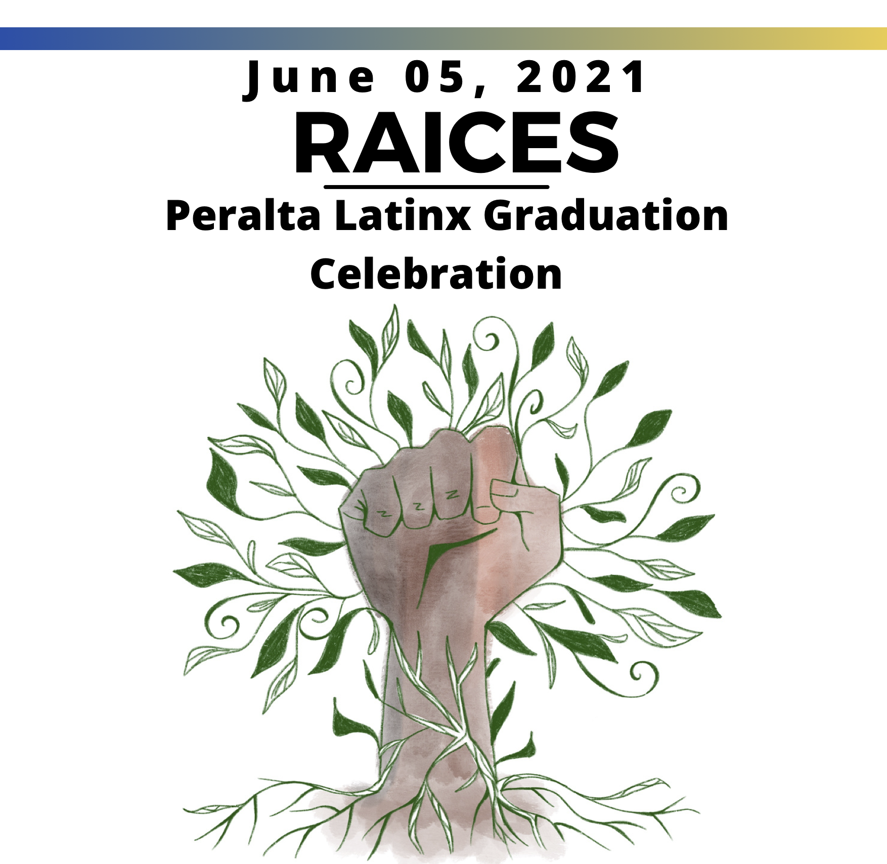 Raices Peralta Latinx Graduation Celebration Flyer image