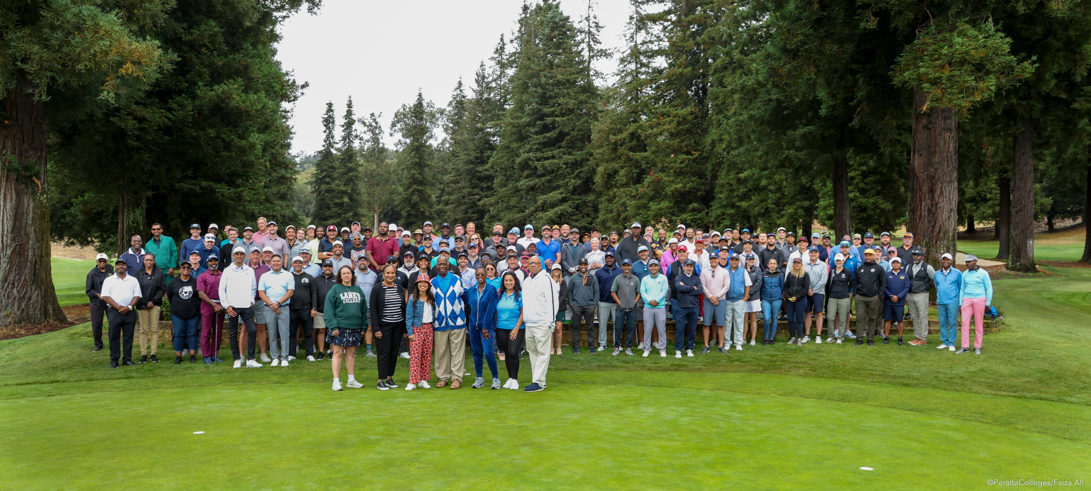 Foundation golf tournament group photo