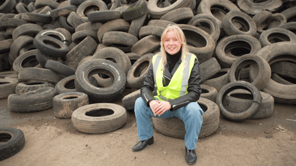 Into the Outdoors - Into  Recycling Scrap Tires