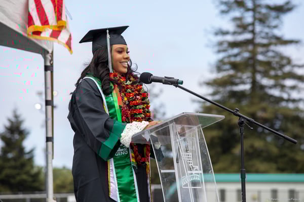 Laney 2025 Graduation Aniya Jones