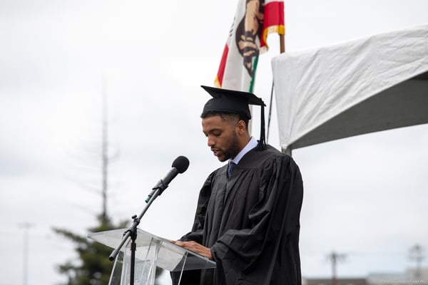 Laney 2025 Graduation Kevin Jenkins