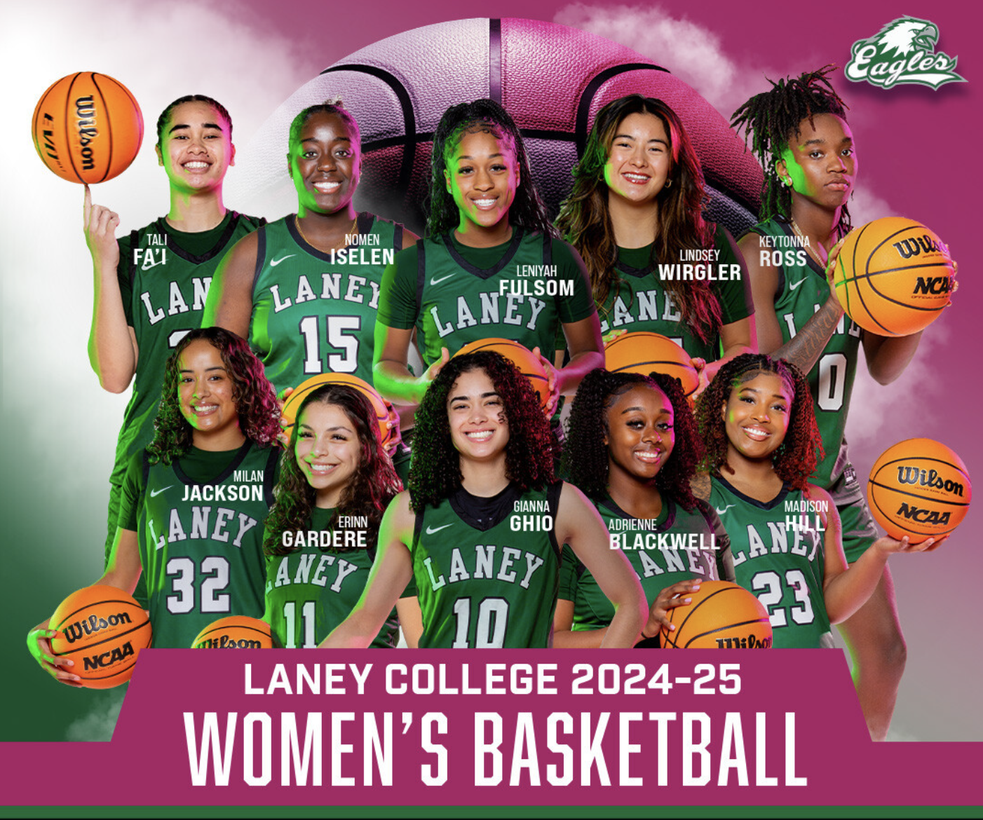 Laney Womens Basketball 2024-25