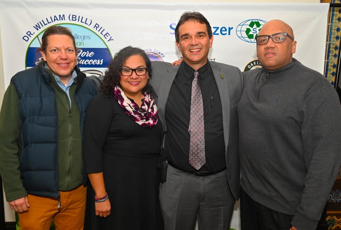 Mark Johnson, Angélica Garcia, Rudy Besikof, and David Johnson