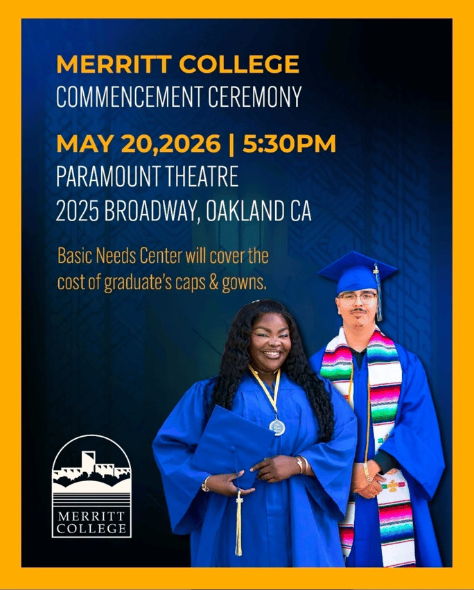 2026 Merritt College Commencement Ceremony, Wed, May 20, 2026 at 5:30PM ...