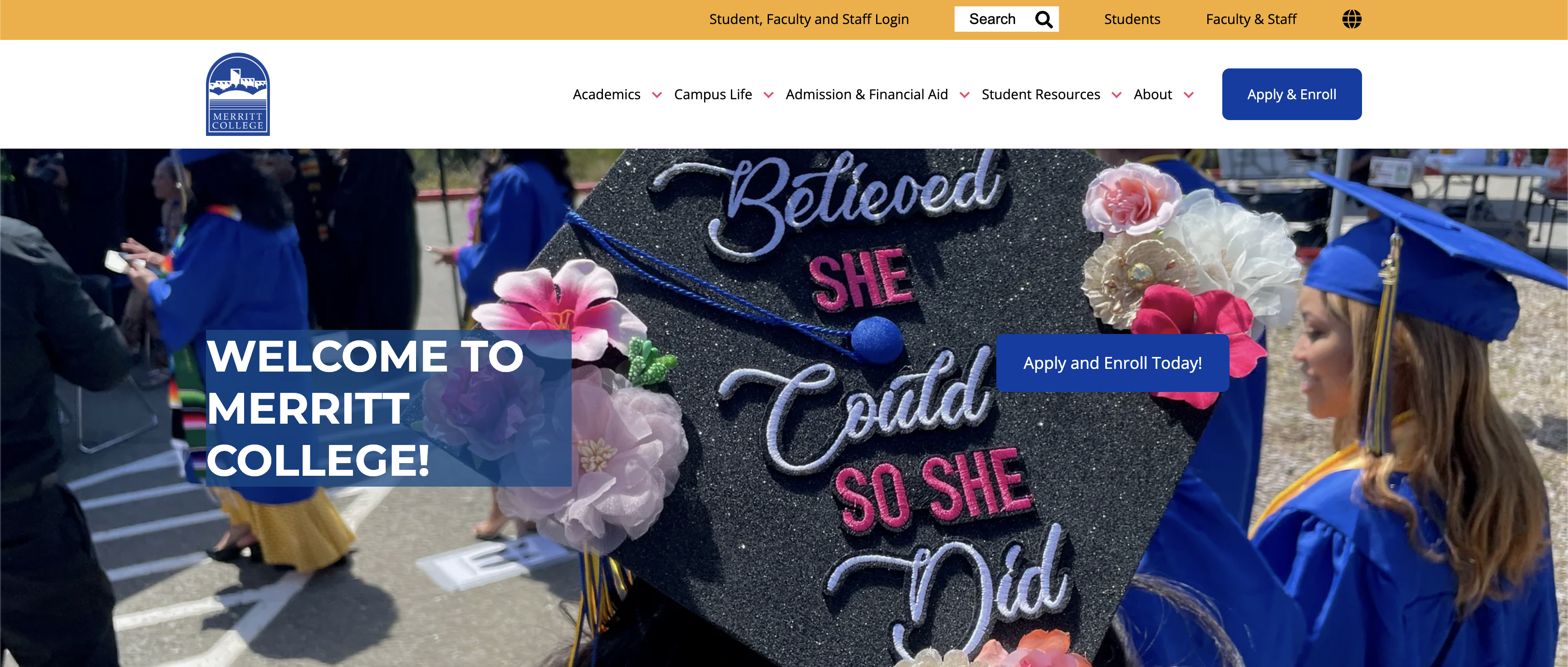 Merritt Homepage New