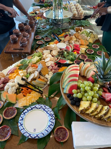 PCF Mixer Catering Spread