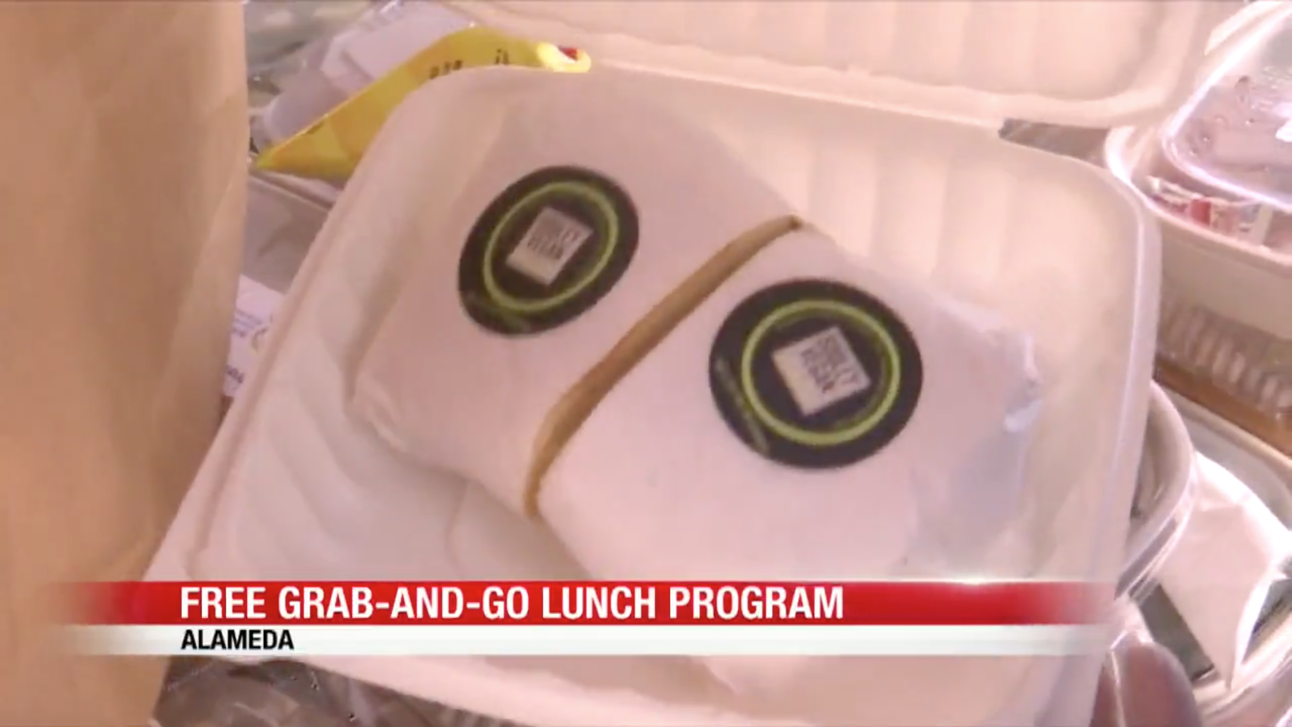 Free sandwich at College of Alameda