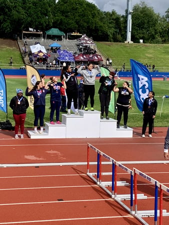 Shot Put Podium-2