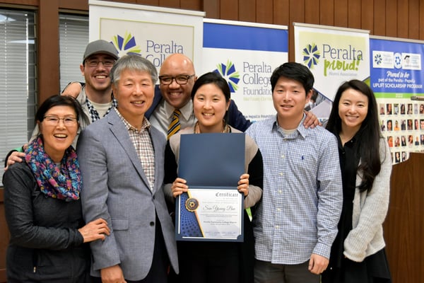 Sun Young Ban Tenure Photo w Family