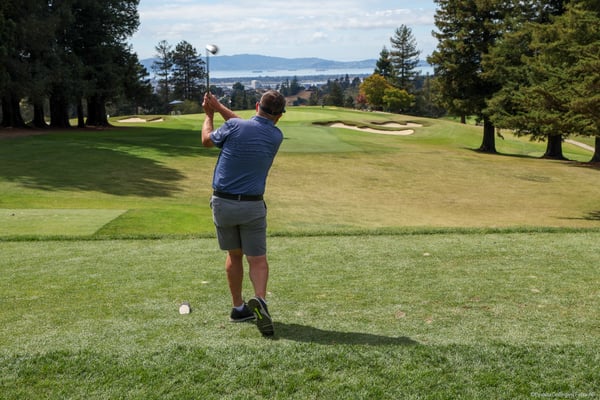 Swing for Success Golf Tournament Swing Candid