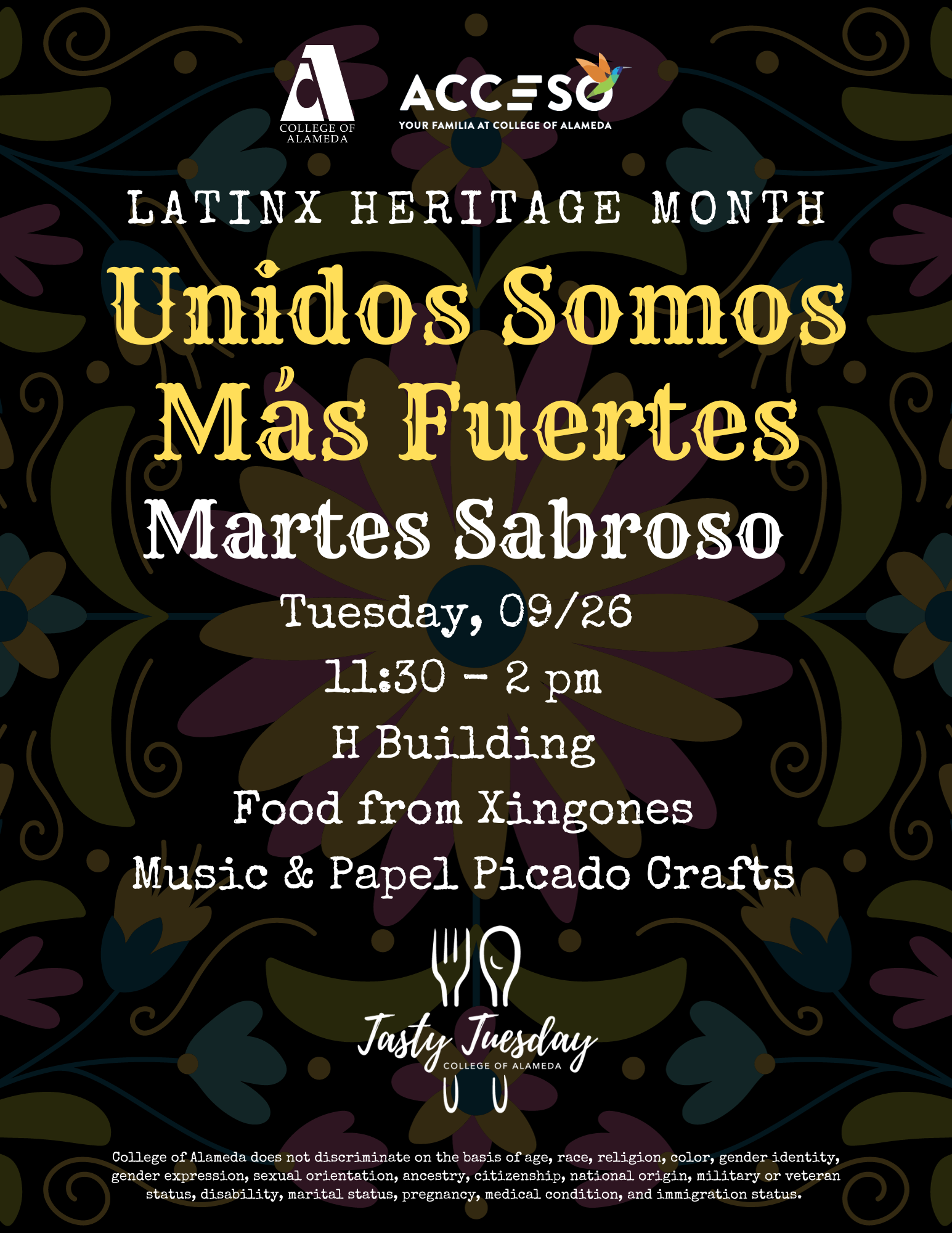 Latinx Heritage Month Celebration_Martes Sabroso-1