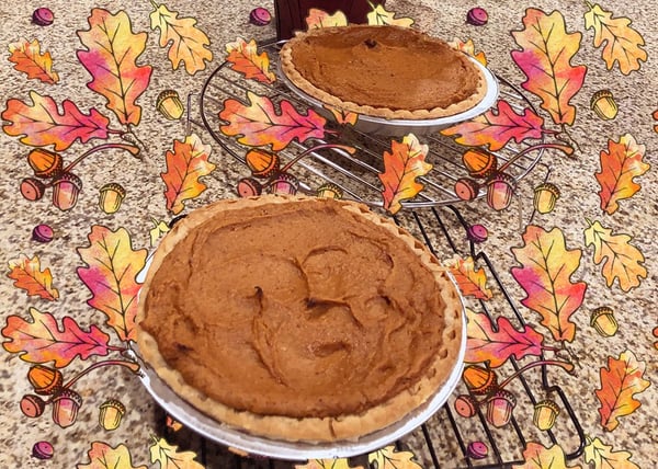 Chancellor Walter's famous sweet potato pie